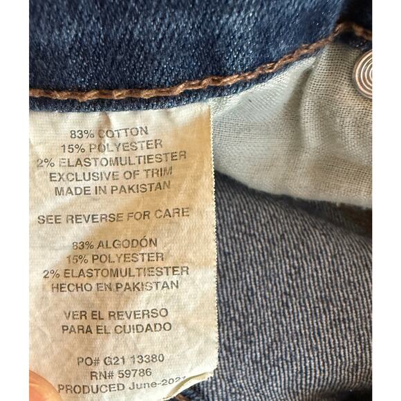 Rugby University Straight Leg Jeans Pants Men 32 x 32 Blue Denim Medium Wash - Picture 11 of 12